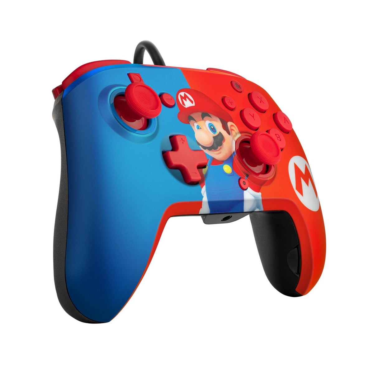 PDP Nintendo Switch Faceoff Deluxe Controller + Audio - Mario
