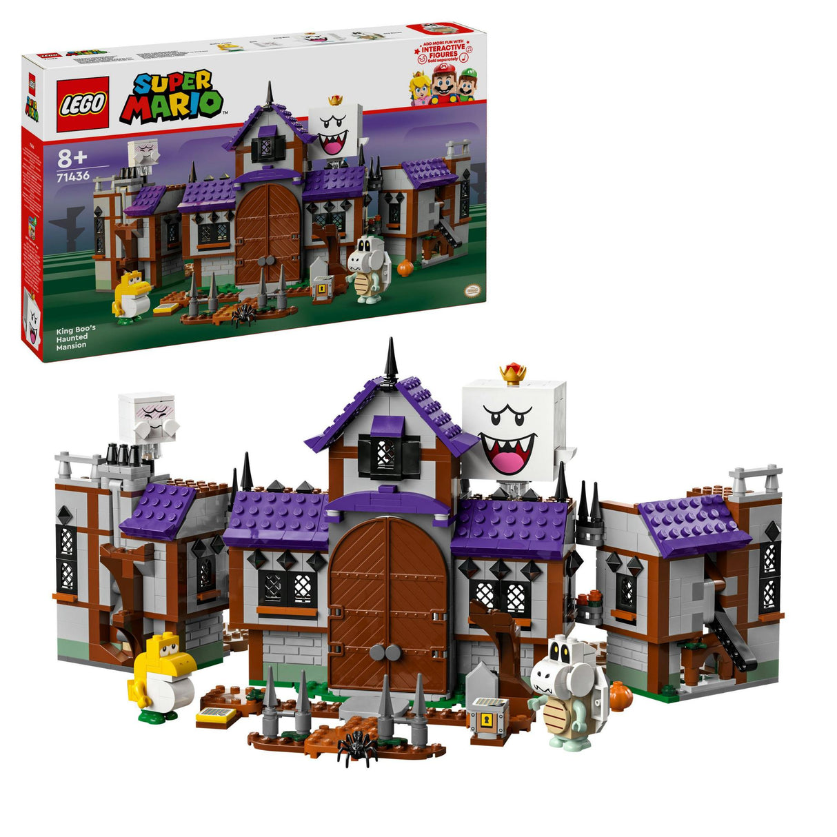 LEGO 71436 Super Mario King Boo's Haunted House LEGO
