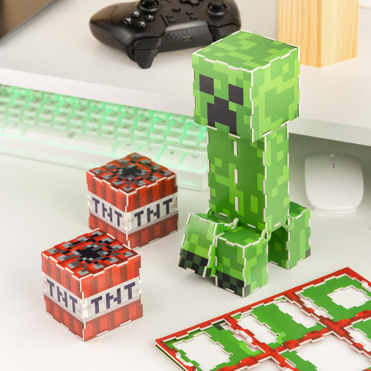 Minecraft Creeper Building Kit