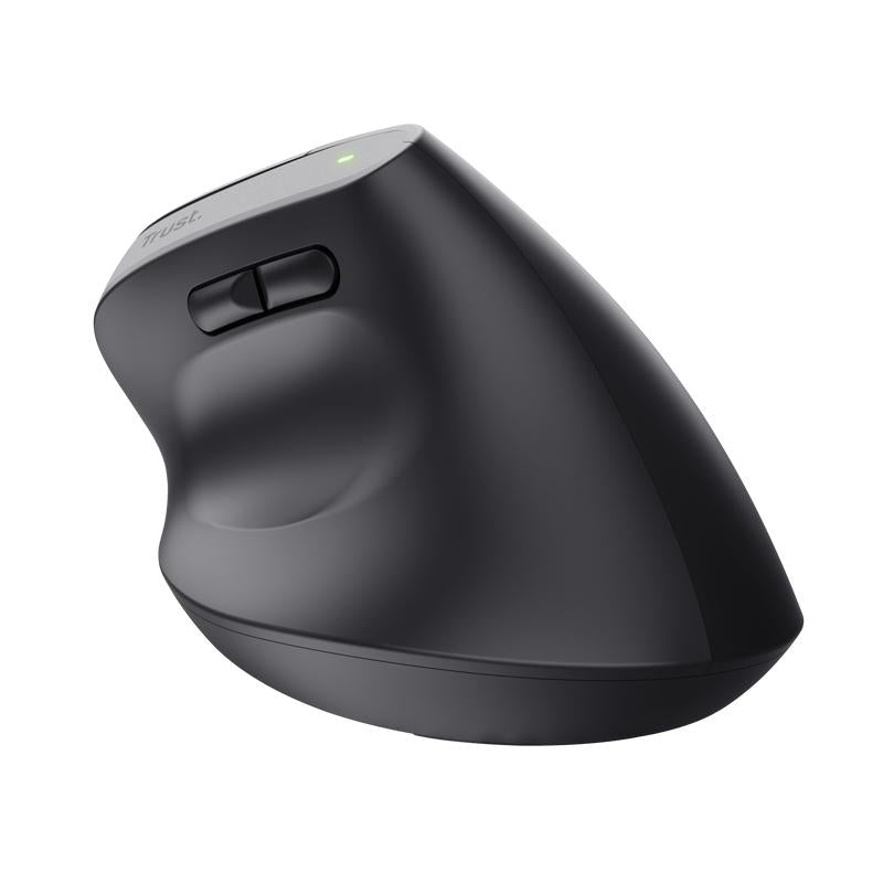 TRUST BAYO+ ERGONOMIC WIRELESS MOUSE - BLACK TRUST