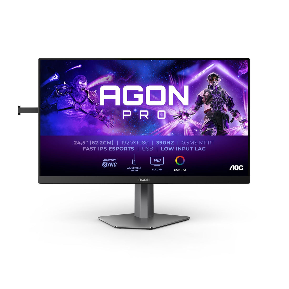 AOC AG256FS 24,5“, 1920x1080, 16:9,, 80M:1, 1ms, HDMI, Displayport, USB AOC