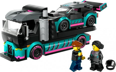 LEGO 60406 City Car Transporter with Racing Car, construction toy LEGO