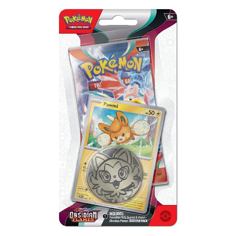 Pokemon Scarlet &amp; Violet – Obsidian Flames – Checklane Blister (POK85519)