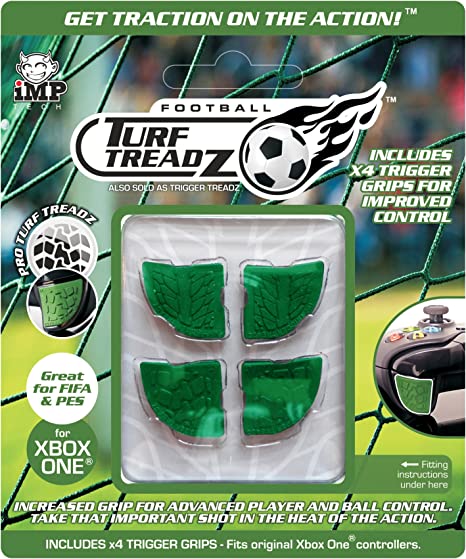 iMP Tech Turf Treadz – 4 triggergreb til Xbox One – grøn