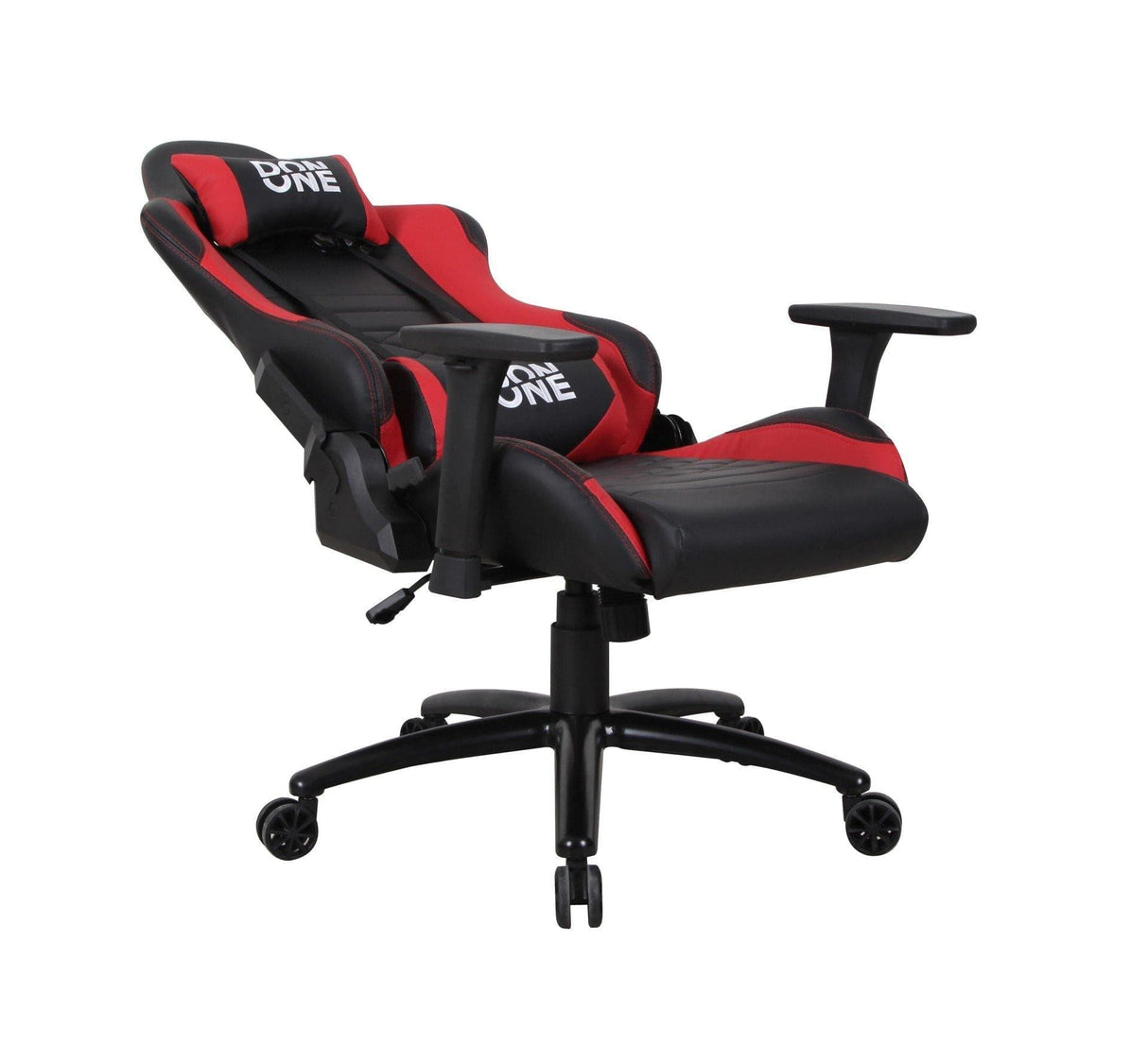 DON ONE -GC300 SPELSTOL Svart/Röd - PU-läder - Upp Till 120 KG