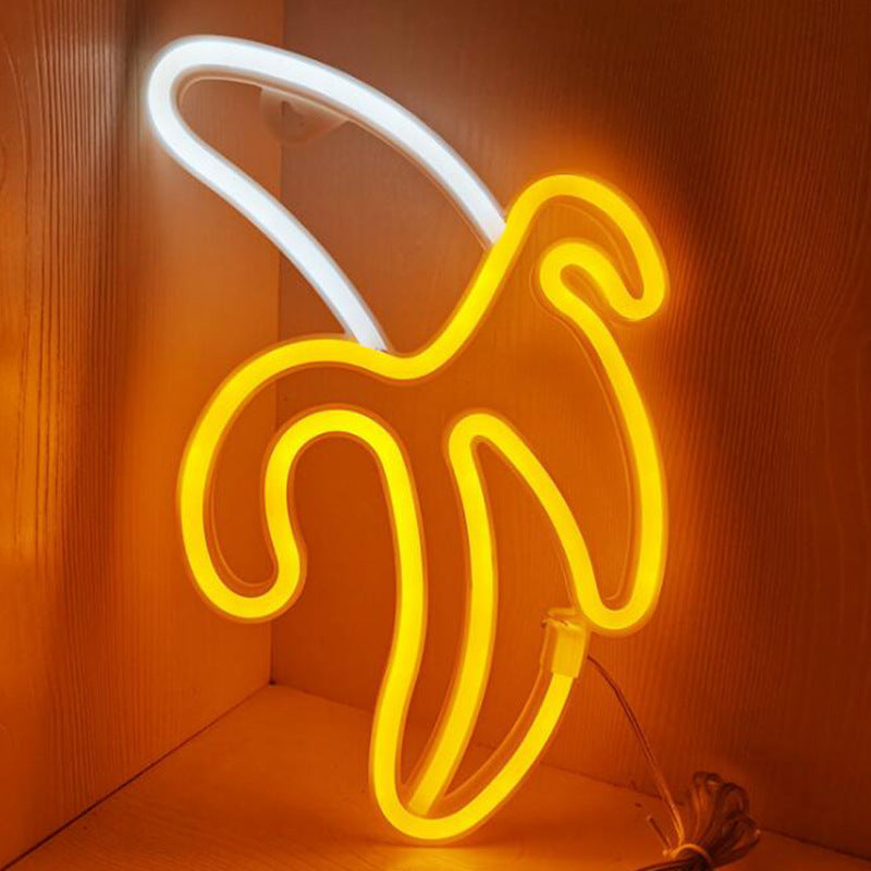 Geekd - Banan Neon Lampa