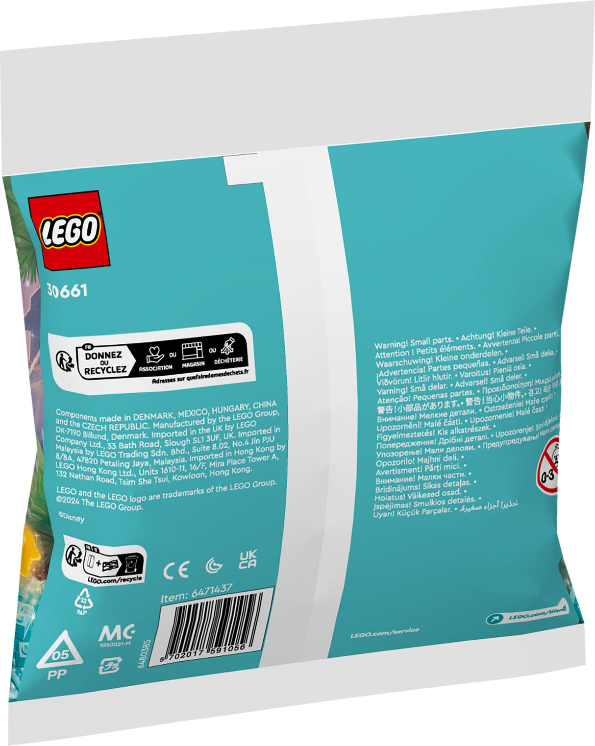 LEGO 30661 Disney Princess Ashas Välkomstställ, Byggsats