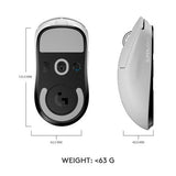 Logitech - PRO X SUPERLIGHT Trådlös Spelmus - VIT