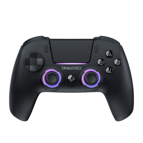 Oniverse Starion – trådløs PS5-controller i Obsidian Black – forside