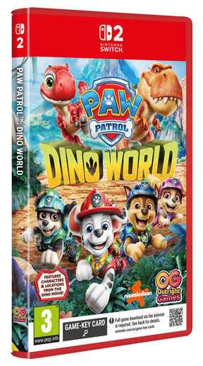 PAW Patrol Dino World – Nintendo Switch 2 – spilomslag