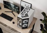 APNX V1, Midi-Tower, ATX, Tempered Glass - black / white Aerocool Advanced Technologies Co., LTD (APNX)