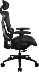 ThunderX3 YTC Mesh Black - Sync5, 125 Kg Max, 2d Armstöd, Klass 4 Gaslyft