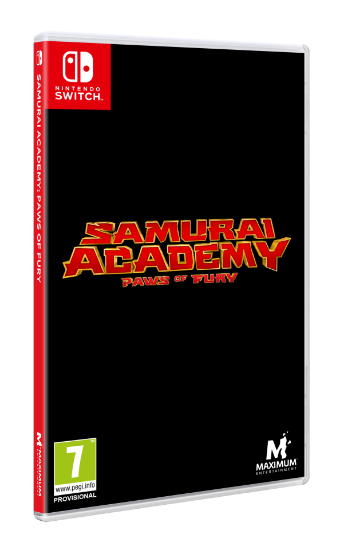 Samurai Academy: Paws Of Fury – Nintendo Switch – spilomslag