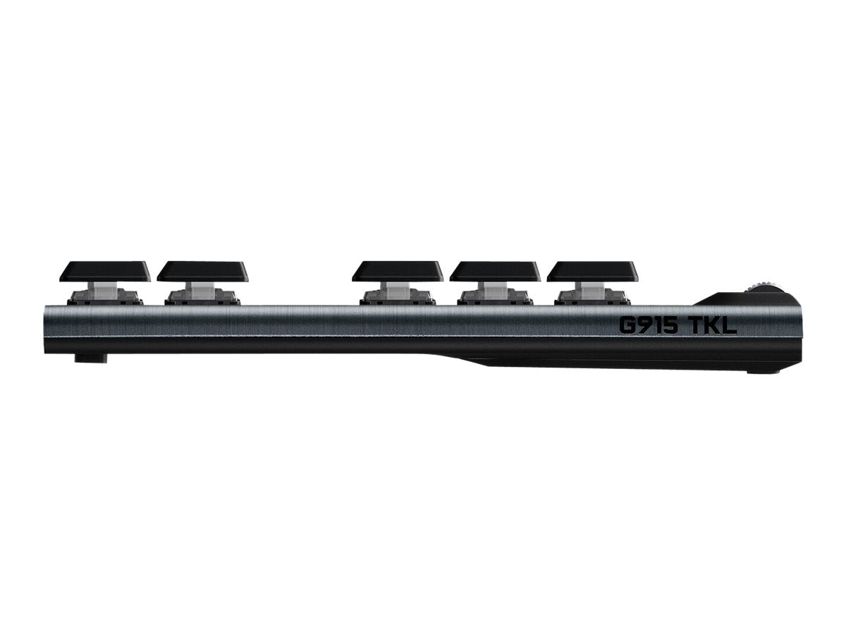 Logitech G915 TKL Tenkeyless LIGHTSPEED Wireless RGB Mekaniskt Speltangentbord Mekaniskt LIGHTSYNC Wireless Nordic