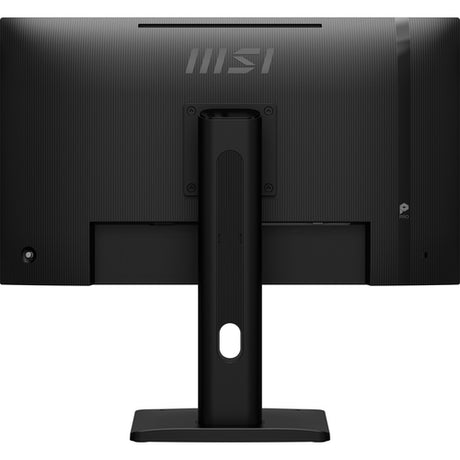 MSI PRO MP275PG E14 – 27″ skærm, 1920 × 1080, 144 Hz – bagside med stativ