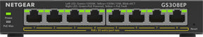 Netgear 8PT GE PLUS SWCH W/ POE+ Netgear International Limited