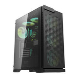 Darkflash DK361 Datorfodral + 4 Fläktar (svart)