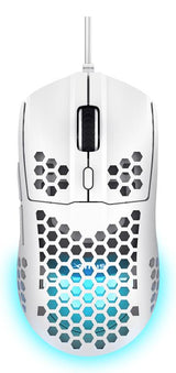 TRUST GXT928W HELOX LÄTTVIKTSMUS - VIT