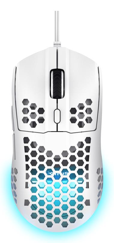 TRUST GXT928W HELOX LÄTTVIKTSMUS - VIT