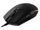 Logitech - G203 LIGHTSYNC Gaming Mus Svart