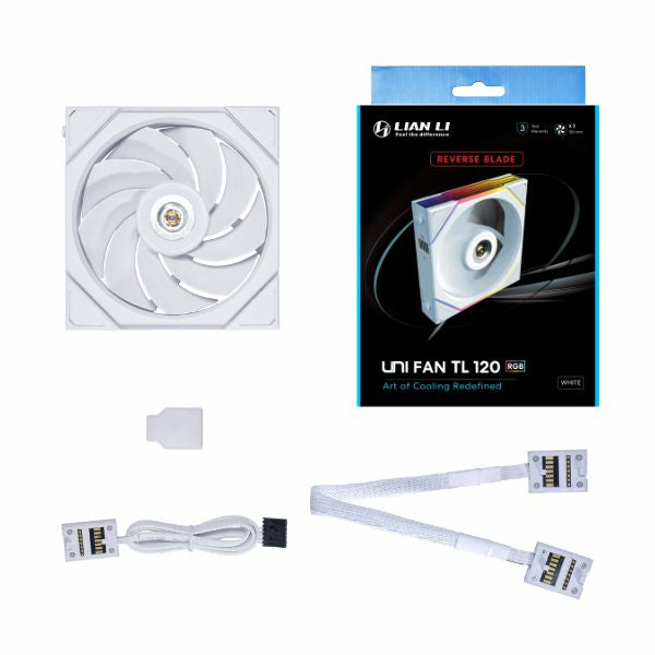 Lian Li UNI FAN TL Reverse, Vit - 120mm