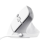TRUST BAYO II ERGONOMISK MUS - VIT