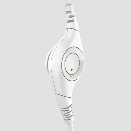 Logitech - H390 Wired Headset for PC/Laptop, Stereo Headphones with Noise Cancelling Microphone, USB-A WHITE
