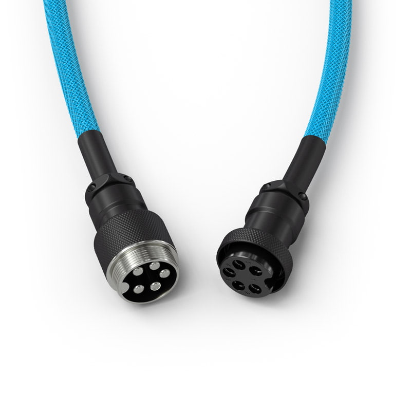 Glorious Coil Cable - Electric Blue