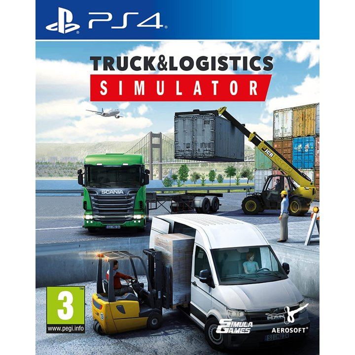 Truck and Logistics Simulator – PlayStation 4 – spilomslag
