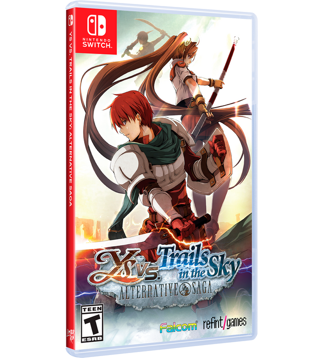 Ys vs. Trails in the Sky: Alternative Saga (Limited Run, Import) – emballage