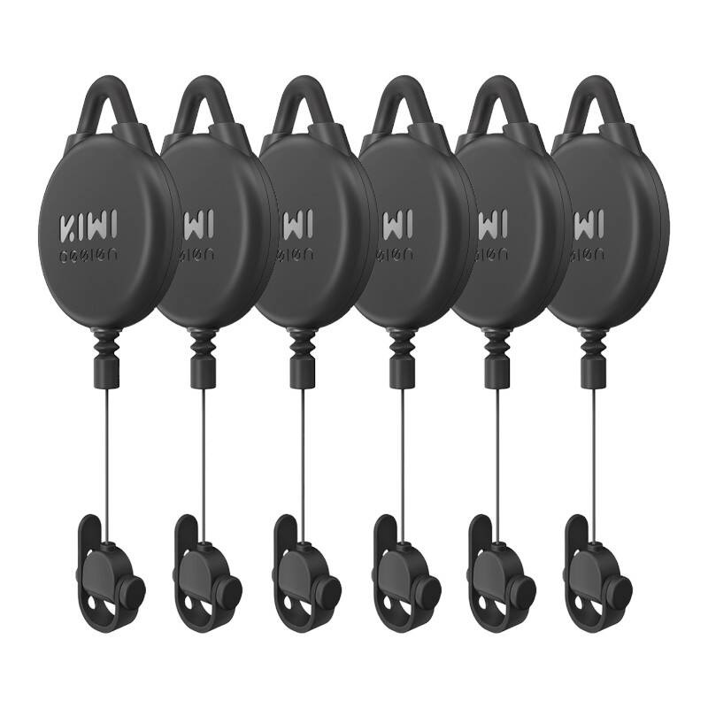 VR Cable Pulley System-6 St Kiwi Design V2-6 För Meta Quest 2 Black