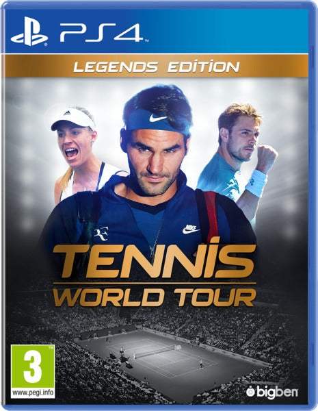 Tennis World Tour: Legends Edition (DE/Multi in Game) – PlayStation 4