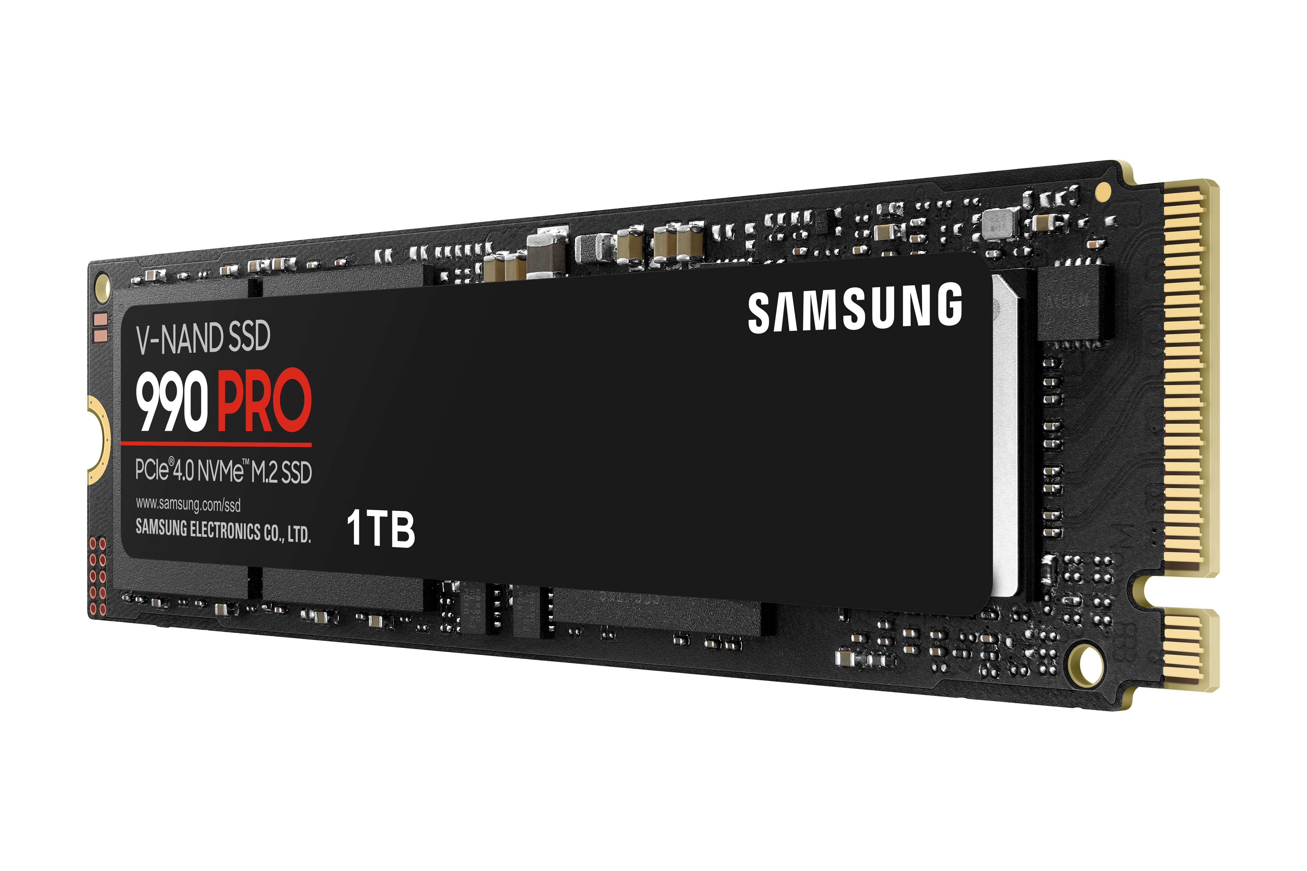 Samsung 990 PRO Solid State-enhet MZ-V9P1T0BW 1TB M.2 PCI Express 4.0 X4 (NVMe)