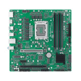 ASUS PRO B860M-C-CSM – grønt bundkort set ovenfra