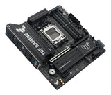 ASUS TUF GAMING B850M-PLUS WIFI7 – micro ATX AM5 bundkort – skråt ovenfra