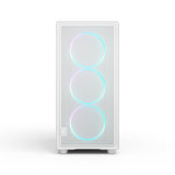 Midi Epoch XL White TG RGB Clear tint Fractal design