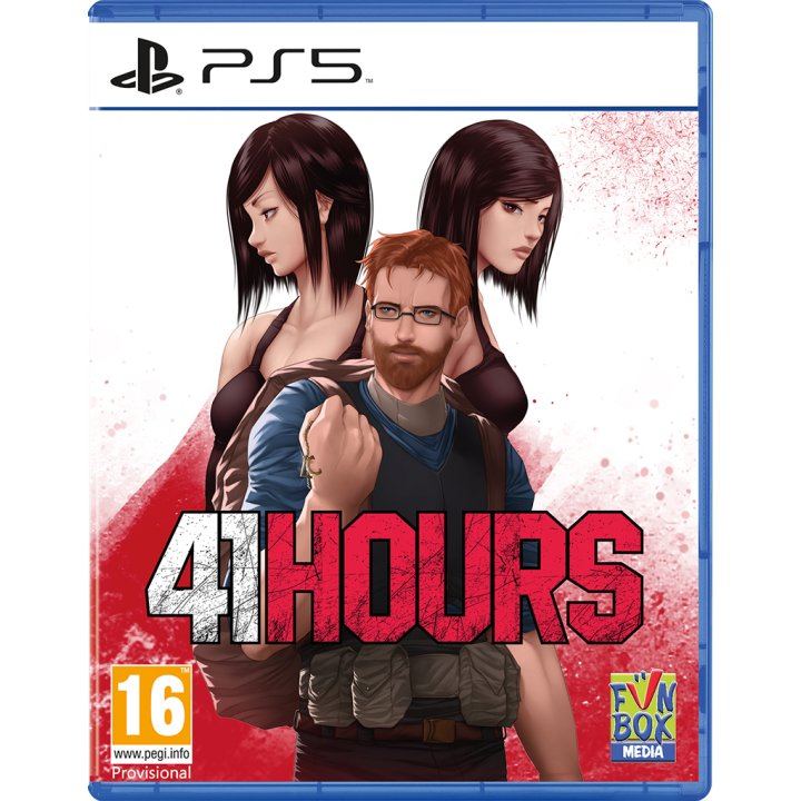 41 Hours – PlayStation 5 – spilomslag
