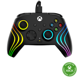 Turtle Beach Afterglow Wave Wired – Xbox/PC, sort – Sort Xbox-controller med lys