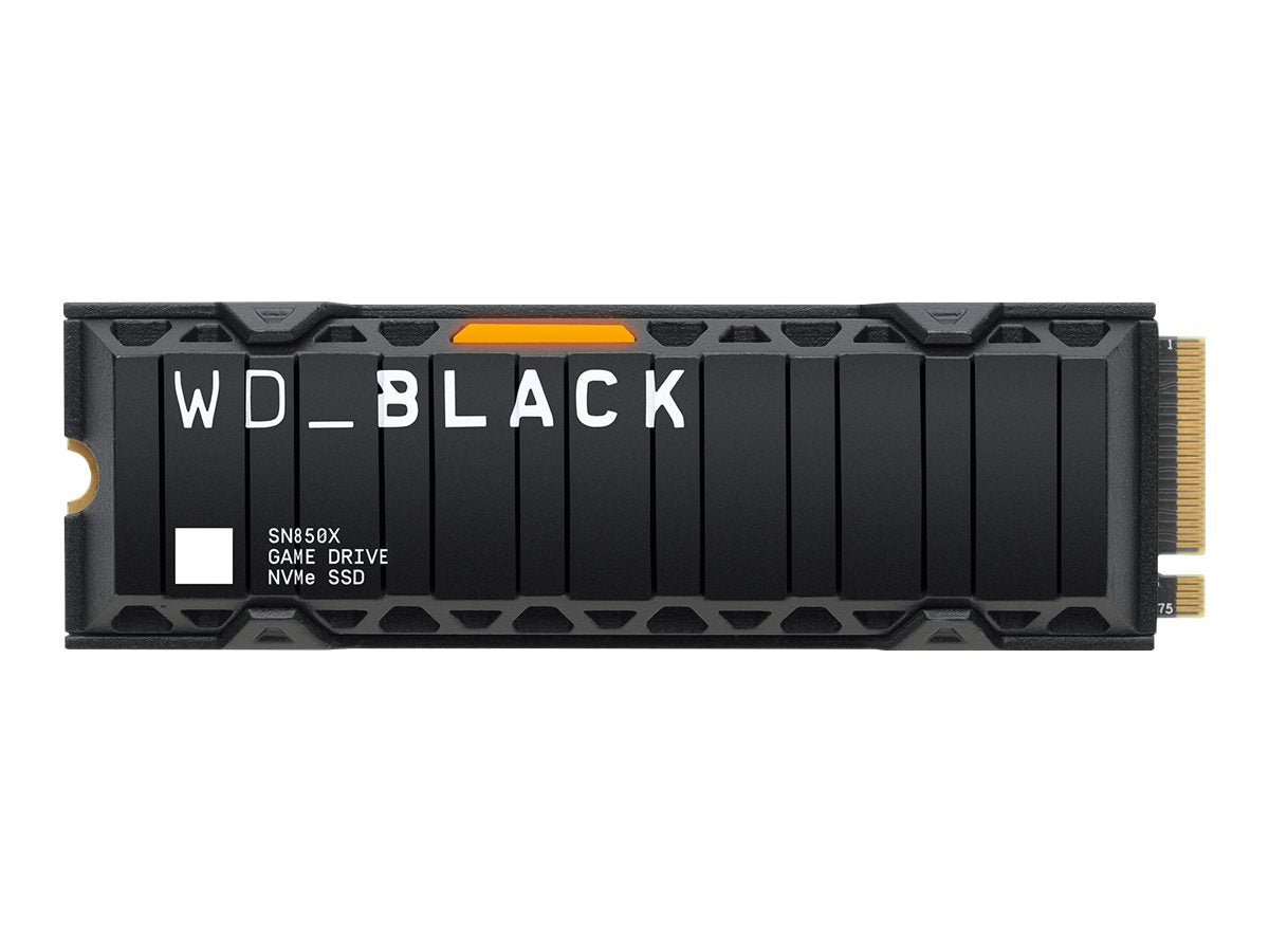 WD Black SN850X 1TB Kylfläns M.2, NVMe