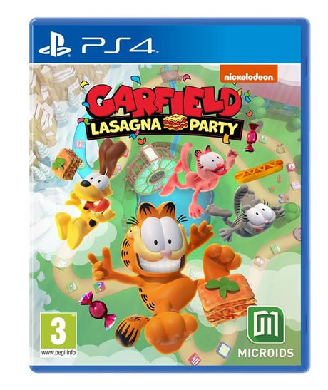 Garfield : Lasagna Party – PlayStation 4 – spilomslag
