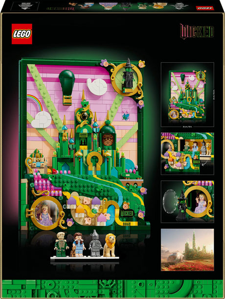 LEGO - Wicked - Emerald City Wall Art (75685) LEGO