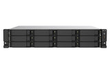 QNAP TS-1273AU-RP-8G – front med 12 drevbåse