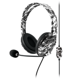 Nyko NU-3500 – kablet gamingheadset i Arctic Camo – produktbillede med mikrofon