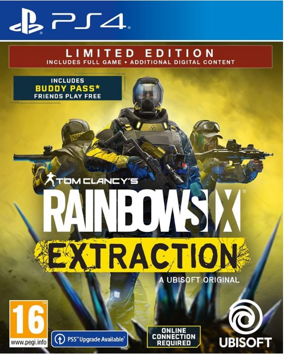 Tom Clancy's Rainbow six: Extraction (Limited Edition) (FR/NL/Multi in Game) – PlayStation 4 – spilomslag