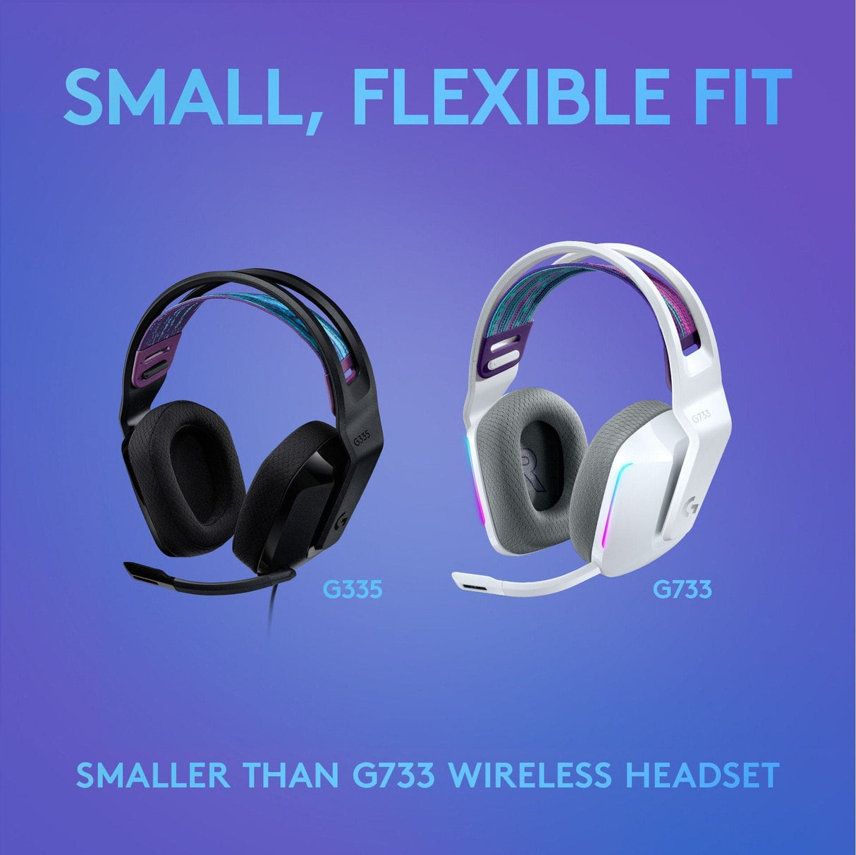 Logitech - G335 Wired Gaming Headset - SVART
