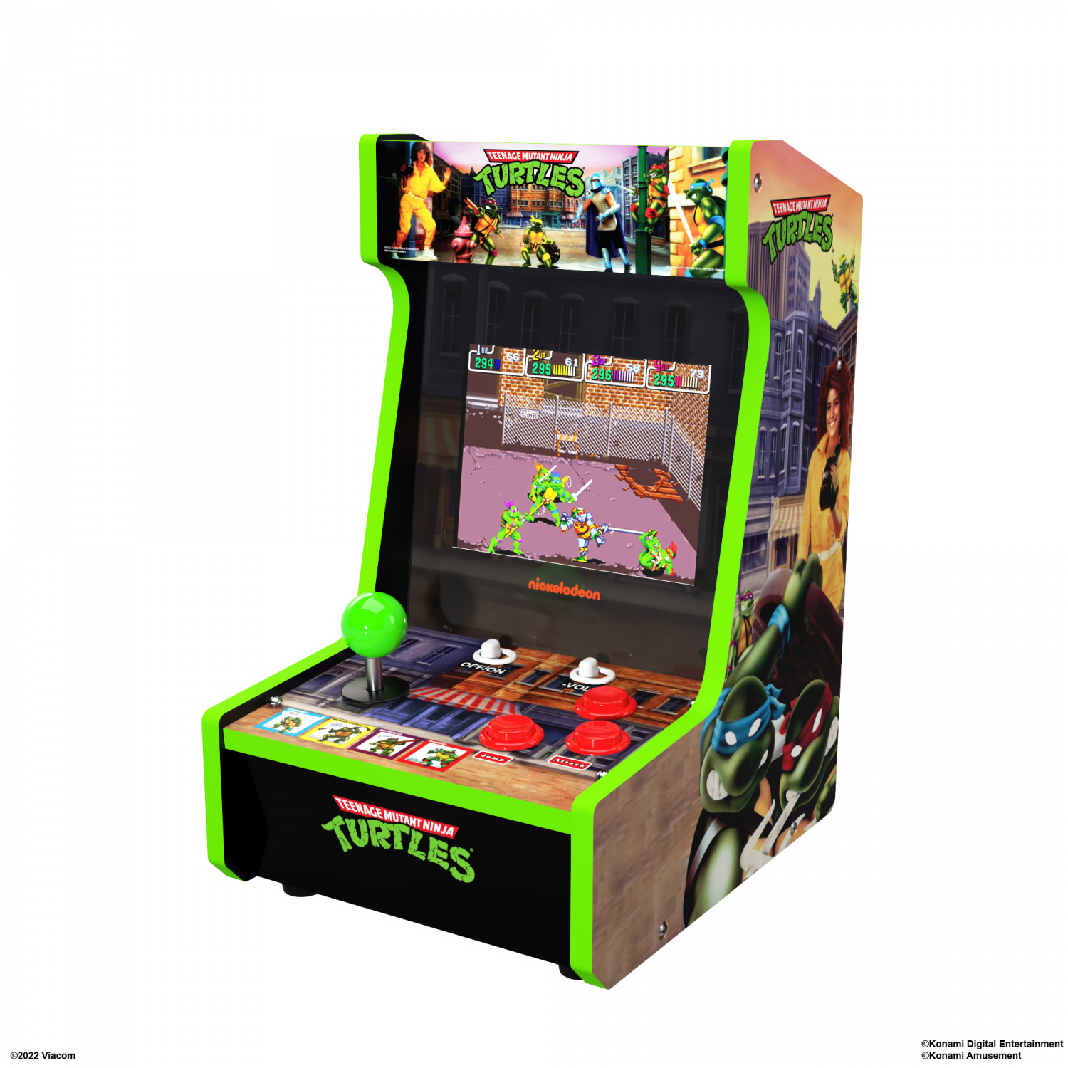 ARCADE 1 UP TEENAGE MUTANT NINJA TURTLES COUNTERCADE