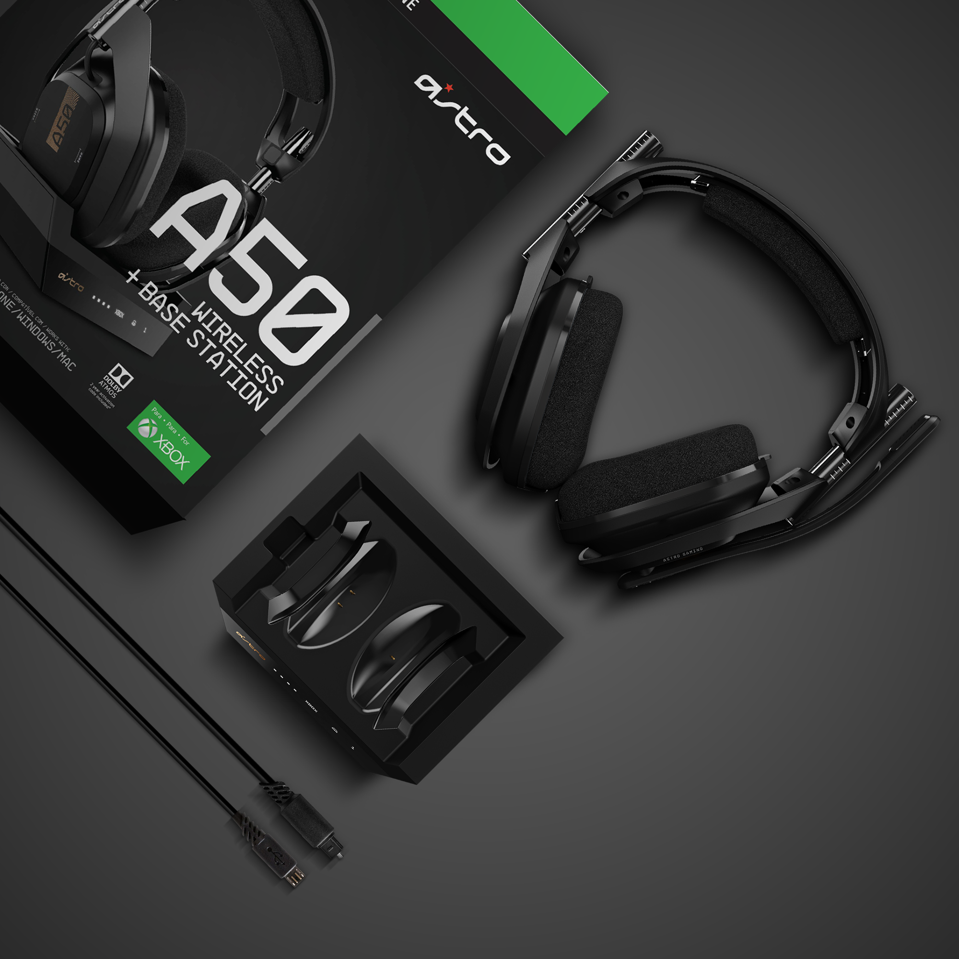 Astro - A50 Wireless + Base Station För Xbox S,X/PC - XBSX - GEN4