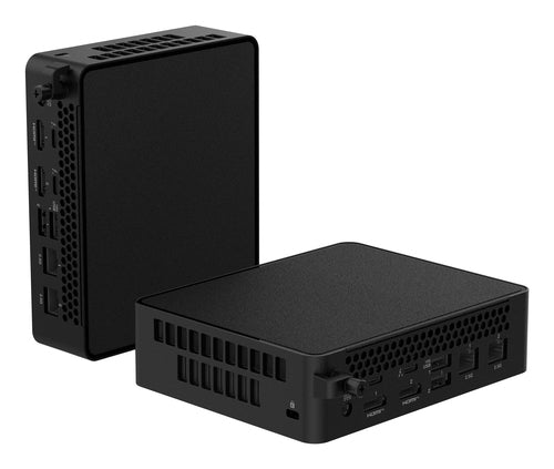 ASUS NUC 16 Pro RNUC16WCKC700002 – vist i en samlet opsætning (vinkel 2)