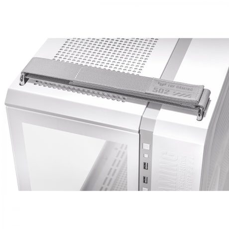 ASUS TUF Gaming GT502 Tempered Glass Dual Chamber Case White ASUS