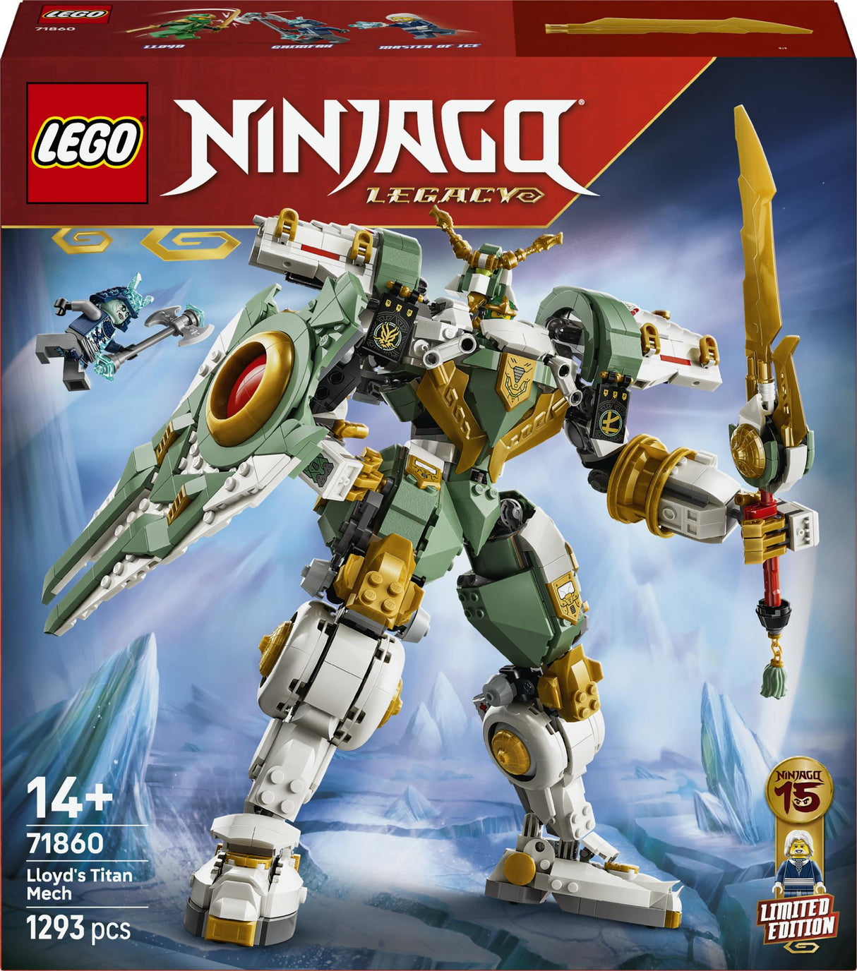 LEGO - Ninjago - Lloyd's Titan Mech 15th Anniversary (71860) LEGO